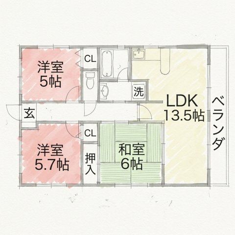 間取図
