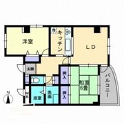レイクウエストⅡの間取り画像