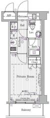NISHI IKEBUKURO RESIDENCEの間取り画像