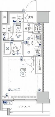 セジョリ板橋坂下の間取り画像