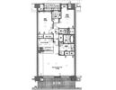 リビンコート問屋町タワーの間取り画像