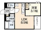 REGALEST宇品神田1の間取り画像