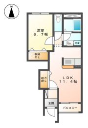 サニースクエアの間取り画像