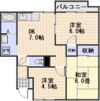 ローゼンハイムB棟の間取り画像
