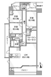 エムズシティ一宮フォレステージの間取り画像