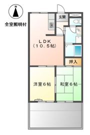 フローレンスシバの間取り画像