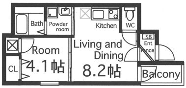 FDS吹田Ⅰ番館の間取り画像
