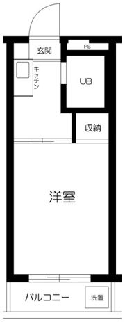 ベルサイユ池上第2の間取り画像