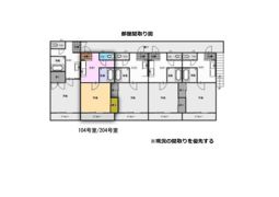 ラポールAの間取り画像