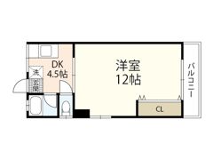 土手ビル（猫屋町）の間取り画像