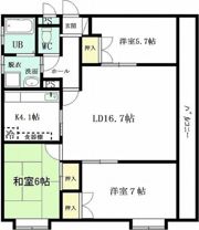 ジュノーピア宮後の間取り画像