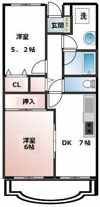 アムール吉野の間取り画像