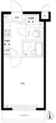 ルーブル大鳥居の間取り画像