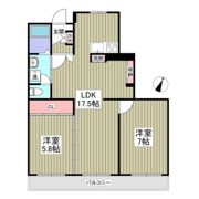 柿の木坂ヴォーンⅢA棟の間取り画像