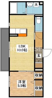 シャーメゾンOregonの間取り画像