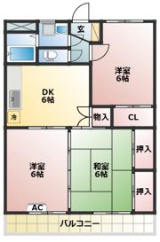 フォレスト松原の間取り画像