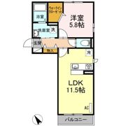 D-room M reiwaの間取り画像
