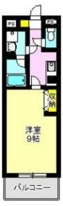 パールヒルズ下中居の間取り画像