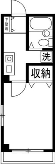 シャトーセブンの間取り画像