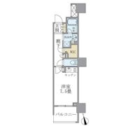 Brillia品川戸越 耀邸の間取り画像
