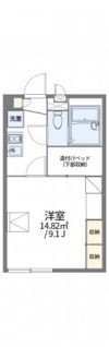 レオパレス江川の間取り画像