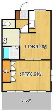 リバーグレイスIIの間取り画像