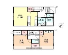 ソシアペンタスⅡの間取り画像
