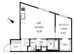 CREAL学芸大学の間取り画像