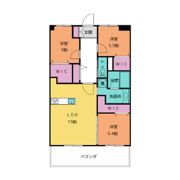 アルファステイツ長泉Ⅱ602の間取り画像