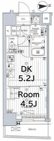 メイクス西新井大師の間取り画像