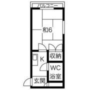 プレアール豊里Ⅱの間取り画像