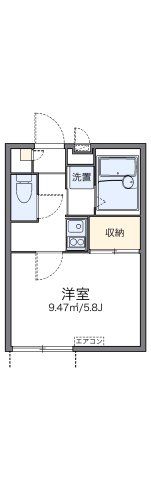 レオパレスエスタ セルトⅡの間取り画像