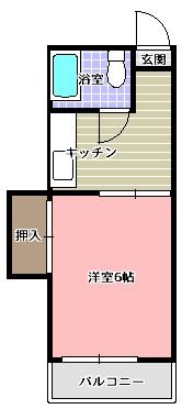 サンビレッジ若葉の間取り画像