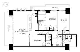 クレアホームズ松山千舟町 ザ・クラスの間取り画像