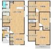 高丘北戸建 A棟の間取り画像