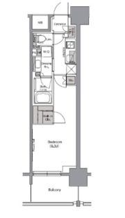 ザ・パークハビオ堂島の間取り画像