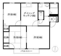 ディアスS・Sの間取り画像