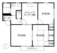 ディアスS・Sの間取り画像