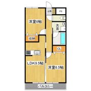 アネックスガーデンの間取り画像