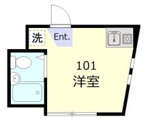 ドミシルAYA拾六番館の間取り画像