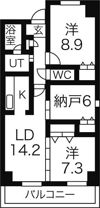 メゾンラフィネ IIIの間取り画像
