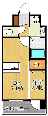 YSP八幡の間取り画像