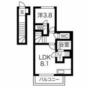 ディアコート東所沢の間取り画像