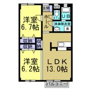 ボナール ケイの間取り画像