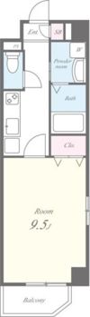 ソレア－ドA・I・Rの間取り画像