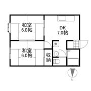 アソシエ南輝の間取り画像