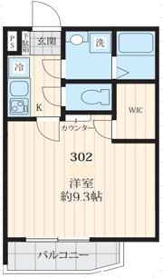 フォセット志村坂上の間取り画像