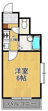 リファレンス小倉北の間取り画像