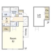 グランメール 大石の間取り画像