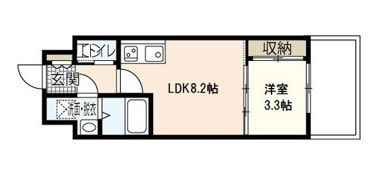 TREE TERRACE 平和公園の間取り画像